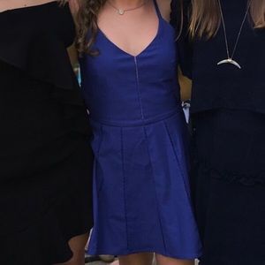 blue parker dress⚡️